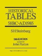 Historical Tables: 58 BC-AD 1985