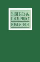 Monetary and Fiscal Policy