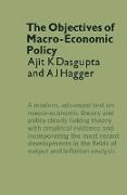 The Objectives of Macro-Economic Policy