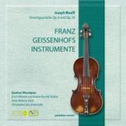 Franz Geissenhofs Instrumente