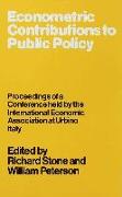 Econometric Contributions to Public Policy