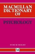 MacMillan Dictionary of Psychology