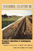 Ecological Implications of Contemporary