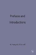 Prefaces and Introductions