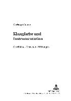 Klangfarbe und Instrumentation