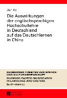 Die Auswirkungen der englischsprachigen Hochschullehre in Deutschland auf das Deutschlernen in China