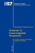 Grammar in Cross-Linguistic Perspective