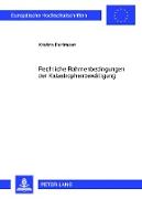 Rechtliche Rahmenbedingungen der Katastrophenbewältigung