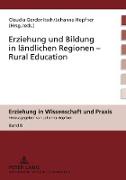 Erziehung und Bildung in ländlichen Regionen- Rural Education