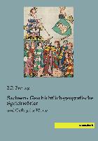 Sachsens Geschichtlich-geografische Sprichwörter