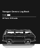Vanagon Owners Log Book Hardcover