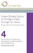 Carbon Dioxide Capture for Storage in Deep Geological Formations - Results from the Co2 Capture Project Vol 4