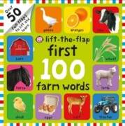 Lift-the-Flap First 100 Farm Words