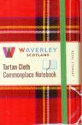 Waverley (M): Royal Stewart Tartan Cloth Commonplace Notebook