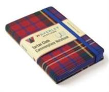Waverley (M): MacPherson Red Tartan Cloth Commonplace Notebook
