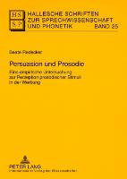 Persuasion und Prosodie