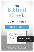 Biblical Greek Companion for Bible Software Users | Softcover