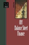 Off Balance Sheet Finance