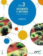 Aprender Es Crecer en Conexión, geografía e historia, 3 ESO (Navarra)