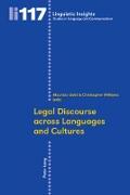 Legal Discourse across Languages and Cultures