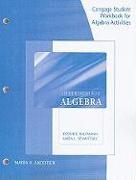 Student Workbook for Kaufmann/Schwitters' Intermediate Algebra