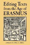 Editing Texts from the Age of Erasmus