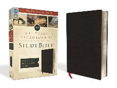 NIV, Cultural Backgrounds Study Bible, Bonded Leather, Black: Bringing to Life the Ancient World of Scripture