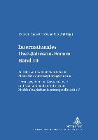 Internationales Uwe-Johnson-Forum. Band 10 (2006)