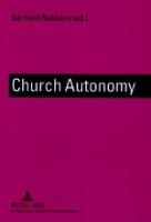 Church Autonomy