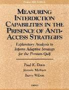 Measuring Capabilities in the Presence of Anti-Access Strategies: Exploratory Analysis to Inform Adaptive Strategy for the Persian Gulf