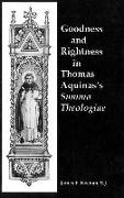 Goodness and Rightness in Thomas Aquinas's Summa Theologiae