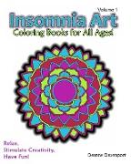 Insomnia Art Coloring Book