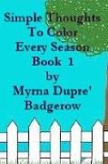 Simple Thoughts to Color Every Season