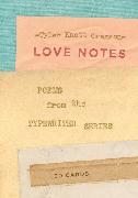 Love Notes: 30 Cards (Postcard Book): Poems from the Typewriter Series