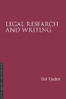 Legal Research and Writing, 4/E