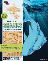 IncrediBuilds: Great White Sharks Deluxe Book and Model Set