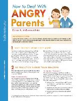 How to Deal with Angry Parents Quick Reference Guide