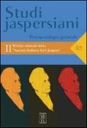 Studi jaspersiani. Rivista annuale della società italiana Karl Jaspers