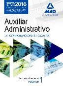 Auxiliares Administrativos, Corporaciones Locales. Temario general 1