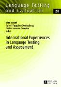 International Experiences in Language Testing and Assessment
