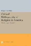 Critical Bibliography of Religion in America, Volume IV, parts 1 and 2