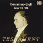 BENIAMINO GIGLI-SONGS 1949-1952