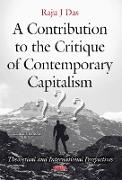 Contribution to the Critique of Contemporary Capitalism