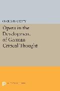 Opera in the Development of German Critical Thought