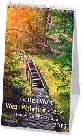 Gottes Wort-Weg-Wahrheit-Leben 2021. Postkarten-Kalender