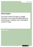 Kann die Gehirnforschung neuronale Vorgänge beim Lernen identifizieren? Eine Betrachtung der Arbeiten von Gerhard Roth und Wolf Singer