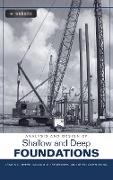 Analysis and Design of Shallow and Deep Foundations