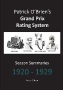 Patrick O'Brien's Grand Prix Rating System