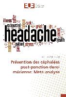 Prévention des céphalées post-ponction dure-mérienne: Méta-analyse