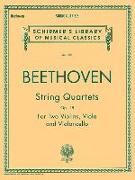 String Quartets, Op. 18: Schirmer Library of Classics Volume 1808